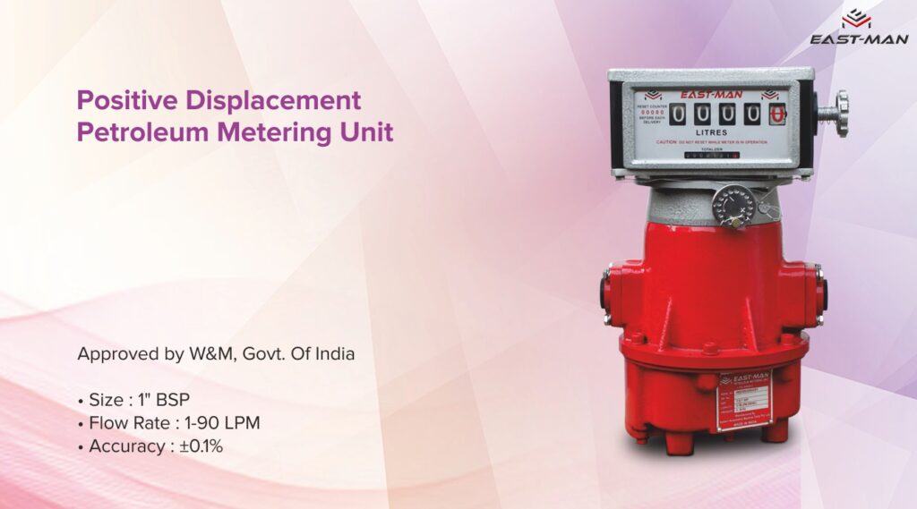 POSITIVE DISPLACEMENT FLOW METER 1 BSP Eastmanmeters