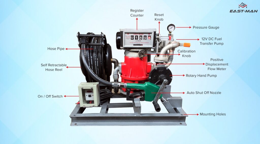 12v Dc Skid Type Fuel Dispensing Unit - Eastmanmeters