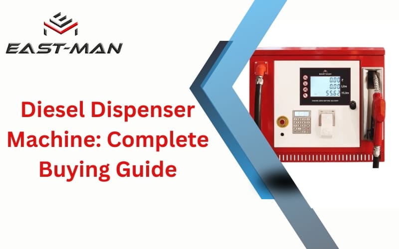 diesel dispenser machine used at fuel station for accurate fuel dispensing and measurement